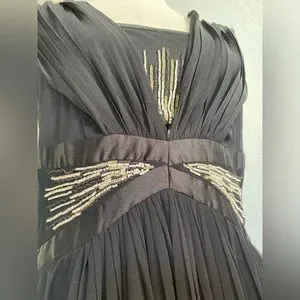 silk bridesmaid dress Drape Detail Satin Bridesmaid Dress
